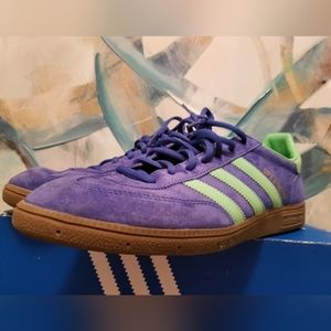 👟 Gently Enjoyed -Rare Pair Spezial Royal Blue & Green Adidas Sneakers